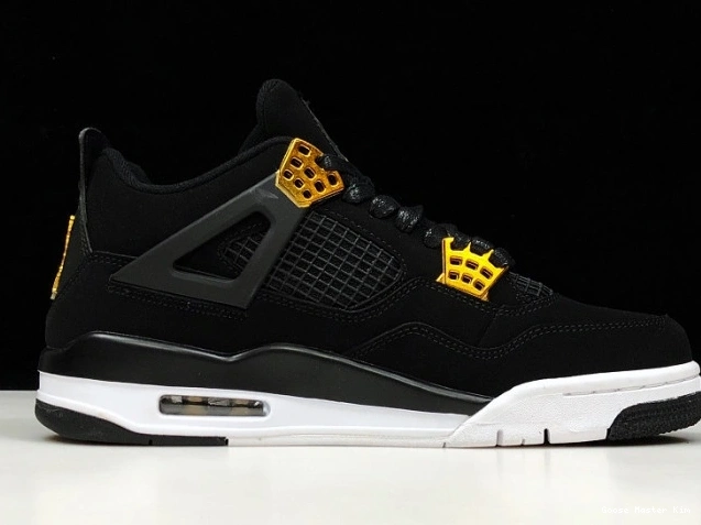 Air Gold-White Jordan Black Metallic 308497-032 Royalty 4 0701